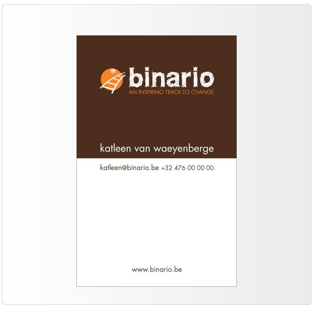 Naamkaartje voor Binario