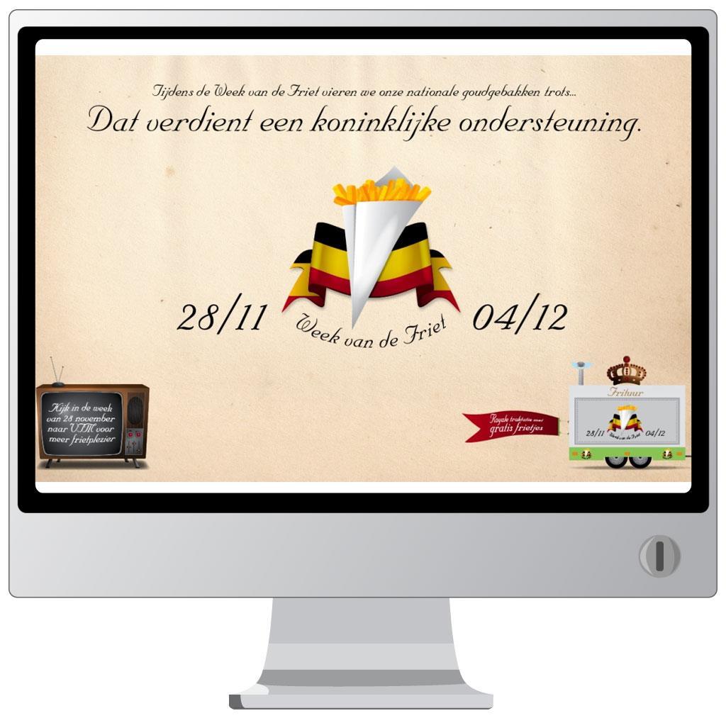 Website voor de Week van de Friet